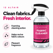 Eurodetailing Fabric Cleaner with foaming action, colour care and fragrance benefits.