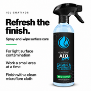 IGL Coatings aio spray benefits and application guidance