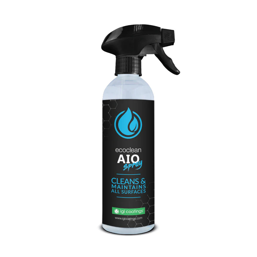 IGL Coatings Ecoclean AIO Spray 500 ml single bottle on white background