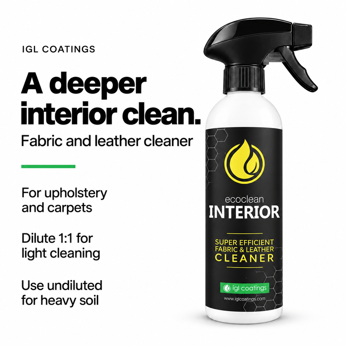 IGL Coatings interior benefits and application guidance