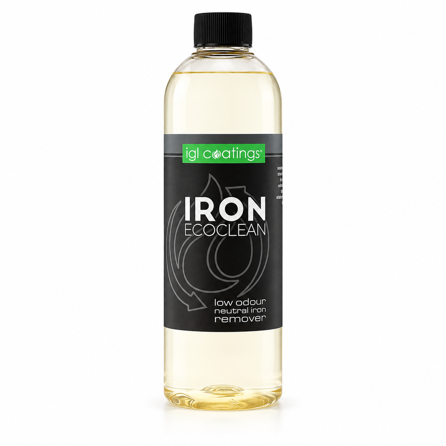 IGL Coatings iron on a white studio background