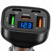 100W 5-Port Car Charger - product photo 2
